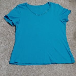 Ladies short sleeve tee shirt
